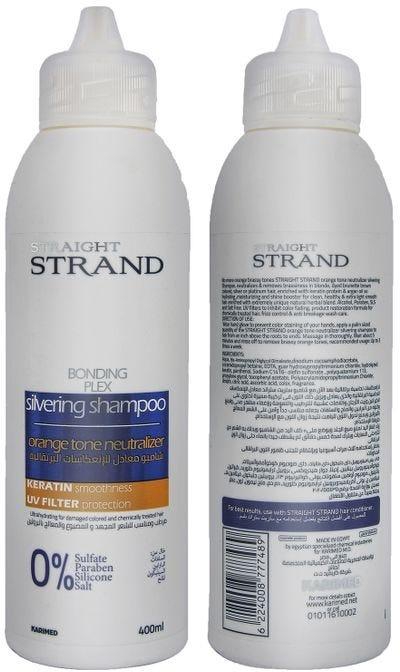 Get Straight Strand Silver Shampoo No Orange Free Sufate, 400ml with best offers | Raneen.com