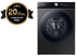 Samsung 18 Kg Washer Dryer Combo | WD18B6400KV-GU | Black | EcoBubble | AI Wash | 20 Year Warranty on Digital Inverter Motor