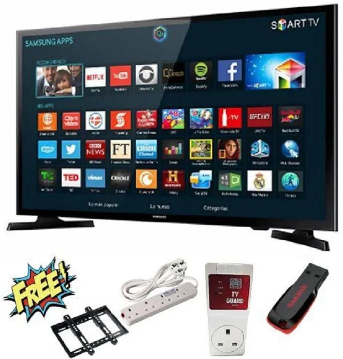 SAMSUNG 32 inch Television Smart HD HDR 32" TV Series 5 Tizen OS  inbuilt wifi SMART Television Inbuilt Decoder for local channels wide color enhancer +FREE GIFTS