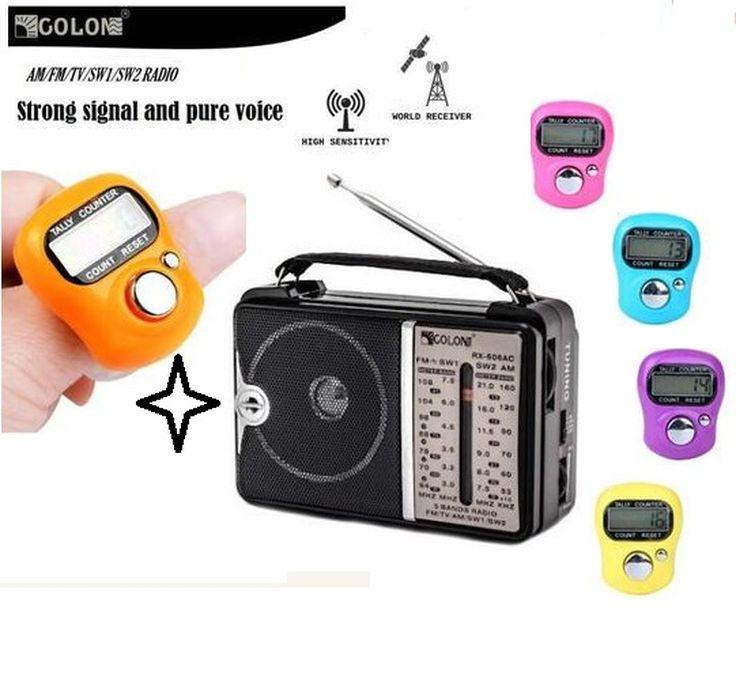 Golon RX-606AC Classic Radio + Free Digital Counter