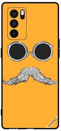 Protective Case Cover For Oppo Reno6 Pro 5G Baba Mustache Multicolour