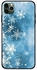 جراب ظهر روسو بطبعة بلورات الثلج لابل ايفون 11 برو - ازرق