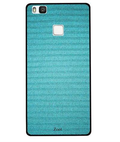 Skin Case Cover -for Huawei P9 Lite Sky Blue Textile Pattern Sky Blue Textile Pattern