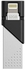 فلاش ميموري اكس درايف Z50 بمنفذ لايتنينج او تي جي وUSB 3.1 بسعة 32 جيجابايت من سيليكون باور، سعة 32.0 GB