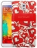 SS-Style back cover for Samsung Galaxy Note3 N9000 - Red Love Hearts