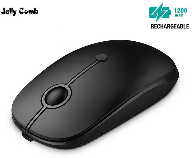 Notebook Rechargeable Mouse Wireless Mouse for Microsoft Smart TV Laptop PC Optical Mouse Silent Click Portable Mice