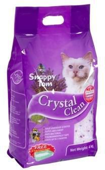 Snappy Tom Crystal Clear Cat Litter Lavender - 2 kg