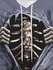 Gothic 3D Skeleton Ripped Print Halloween Pocket Drawstring Hoodie For Men - 6xl