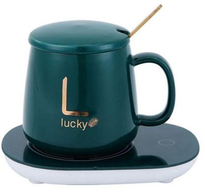 Coffee Cup/Mug With Heating Pad
