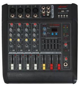 Lane Pmx-402Du Professional Stereo Power Mixer - Black