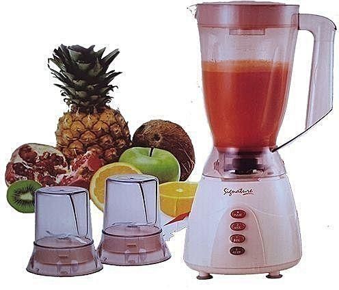 3 in 1 Blender with Grinder - 1.5 Litres - Classic Cream