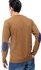 Ravin Elbow Patch T-Shirt - Camel