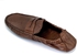 Levent Genuine Leather Slip On Shoes For Men - Brown