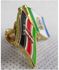Fashion Kenya - Makueni Double Flag Lapel Pin