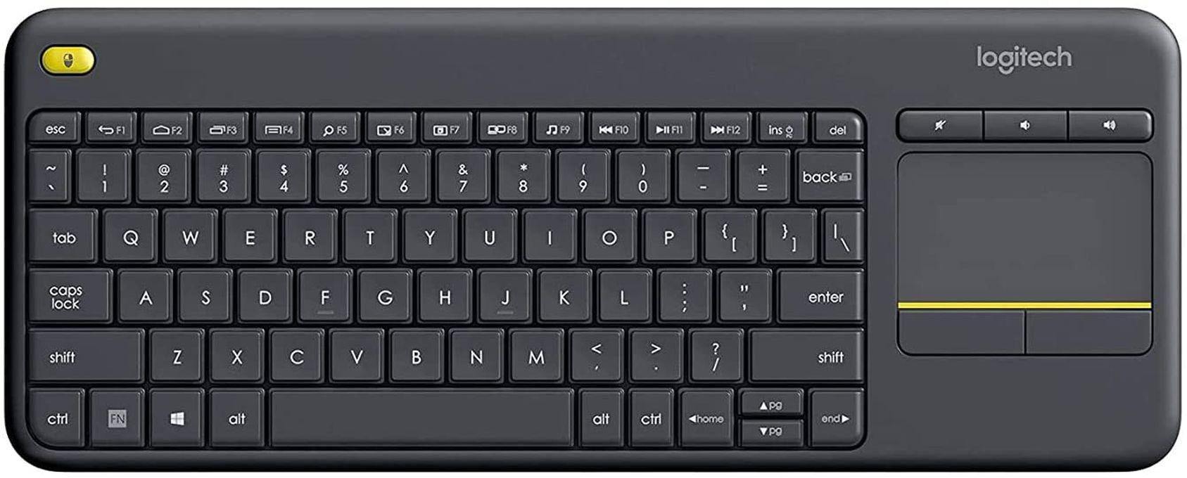 Logitech K400 Plus Wireless Touch TV Keyboard With Touchpad