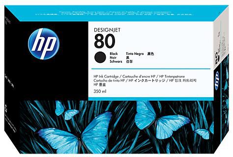 HP 80 Black Ink Cartridge (C4871A)