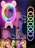 Selfie Ring Light 15 Adjustable Brightness LED Ring Light Clip Phone Rotate 360 ​​Degrees Portable Clip-on Rechargeable Blue