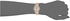 Swarovski Watch For Women Octes Dressy Black Leather, 5182266, Gold Band, Analog Display
