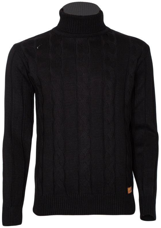 Fashion Black Turtle Neck Sweater