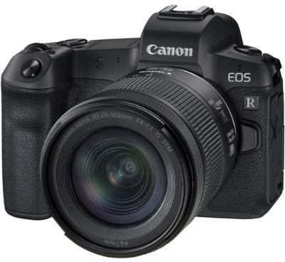 Canon Eos R Mirrorless Digital Camera With 24-105mm F/4-7.1 Is Stm Lens Kit