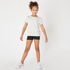 Decathlon Girl Basic Cotton Shorts - Black