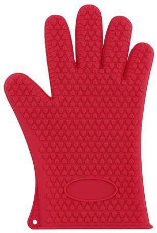 Silicone Heat Resistant Glove - Red