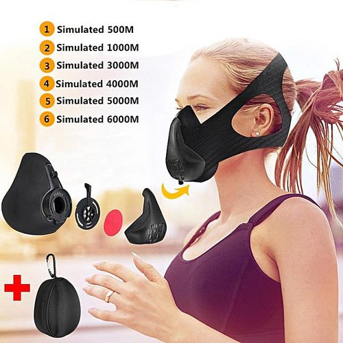 Generic Workout Training Mask Oxygen Running Fitness Mask
