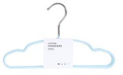 Miniso Children's Matte Non Slip Clothes Hangers - 5 Pack