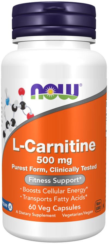 L-CARNITINE 500mg 60 Vegetarian Capsules