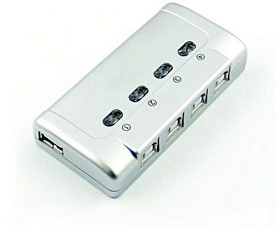 Golden 4Ports USB2.0 Auto Sharing Switch Hub