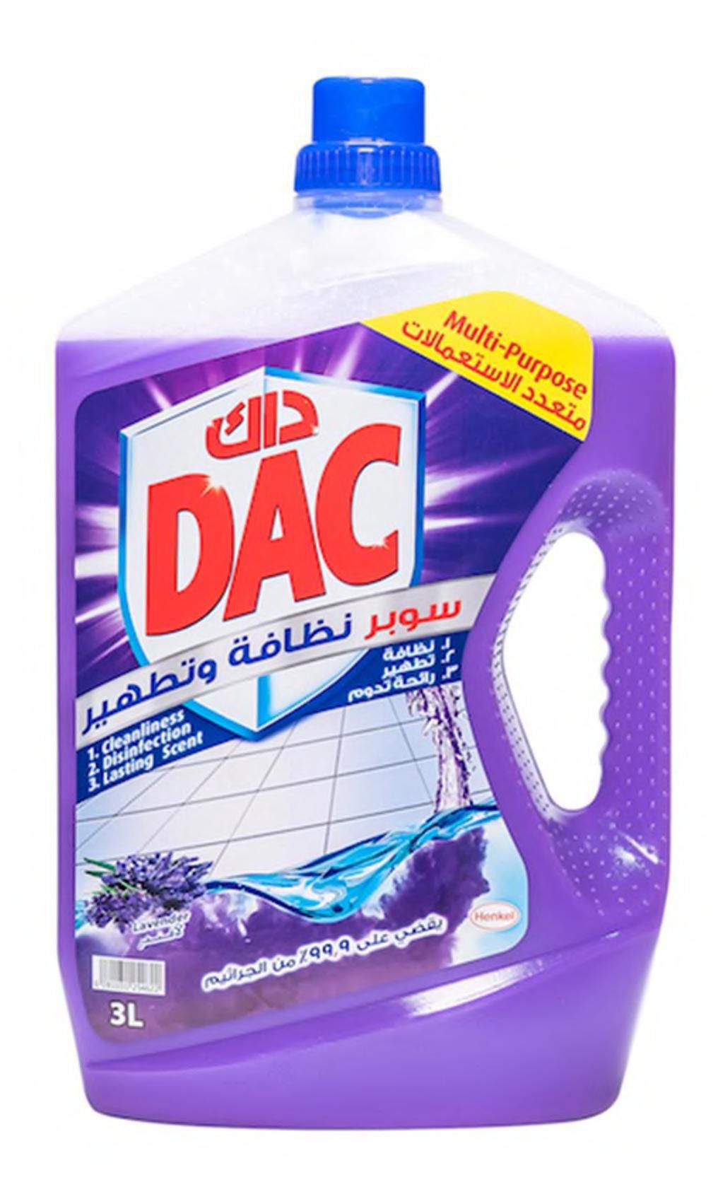 Dac super disinfectant lavender 3 L
