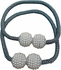 Magnetic Curtain Holder With Flexible Metal Rope Can Be Shaped