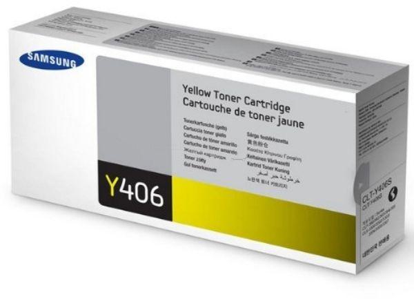 Samsung Y406 - CLT-Y406S Yellow Toner Cartridge