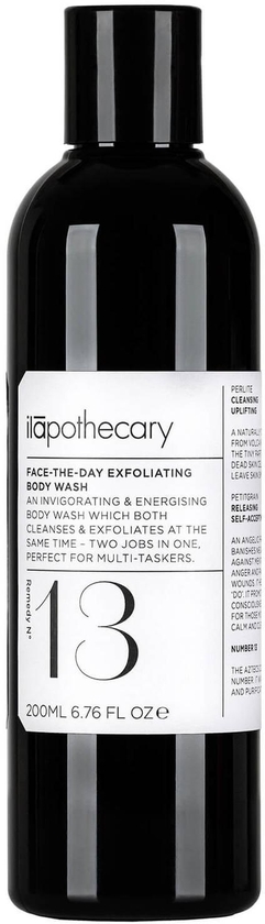 ilapothecary Face the Day Exfoliating Body Wash 200ml
