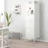 HÄLLAN Storage combination with doors - white 45x47x167 cm