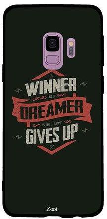 Skin Case Cover -for Samsung Galaxy S9 Winner Is A Dreamer Who Never Gives Up Winner Is A Dreamer Who Never Gives Up