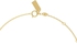 Miss L' by L'azurde Shining Stars Necklace In 18 K Yellow Gold