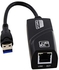 انستولر سي سي تي في محول USB الى ايثرنت 3.0، يضيف اتصال الشبكة الى الكمبيوتر مع منفذ USB، محول جيجابت ايثرنت 10/100/1000 محول شبكة LAN سلكي USB لاجهزة ماك بوك واي ماك برو وكروم بوك