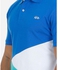 Nas Trends Tri-Colour Polo Shirt - Blue, White & Aqua Green