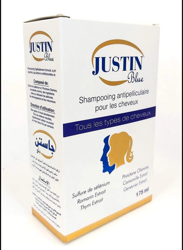Justin blue | Shampoo | 175Ml