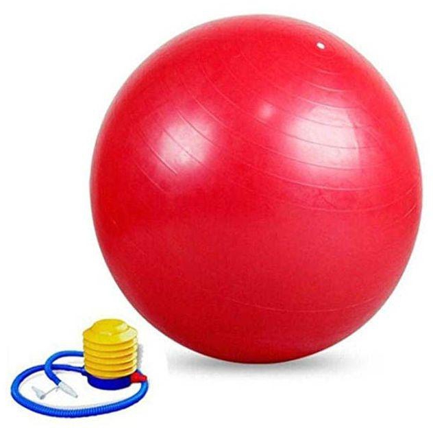 IN EXERCISE GYM YOGA SWISS 65cm BALL FITNESS AB ABDOMINAL SPORT WEIGHT LOSS [BTT]