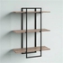 Wall Shelf, Wood/Black - OV29