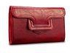 Pluck & Swagger Faye Kindle Faux Leather Case-clutch in Ruby Red