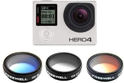 Freewell GoPro Housing Filter 3-Pack For GoPro 3 Plus-4