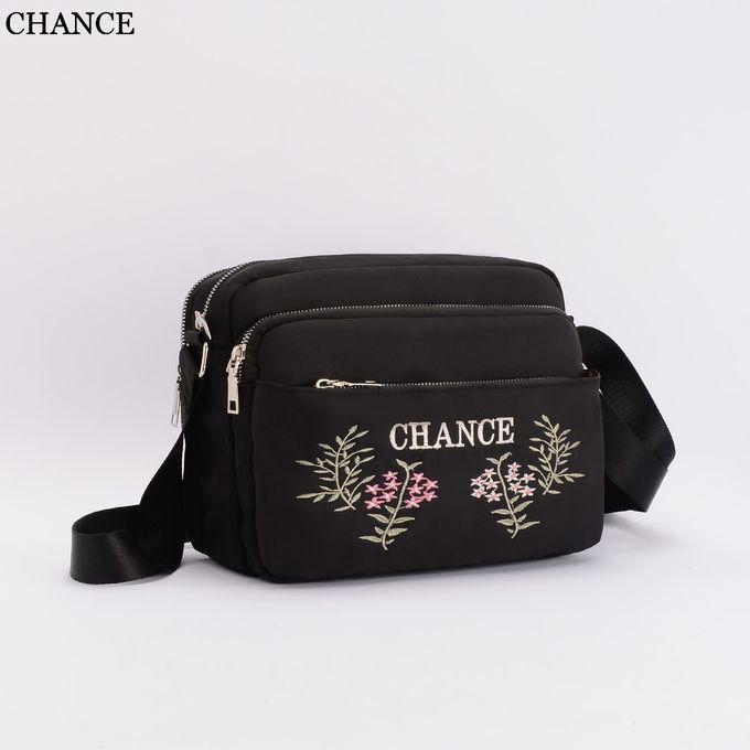 Chance Casual Crossbody Bag - Black