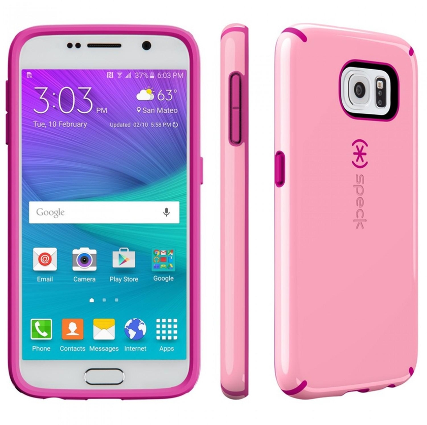 Speck Case for Samsung Galaxy S6 CandyShell Beaming Orchid Purple