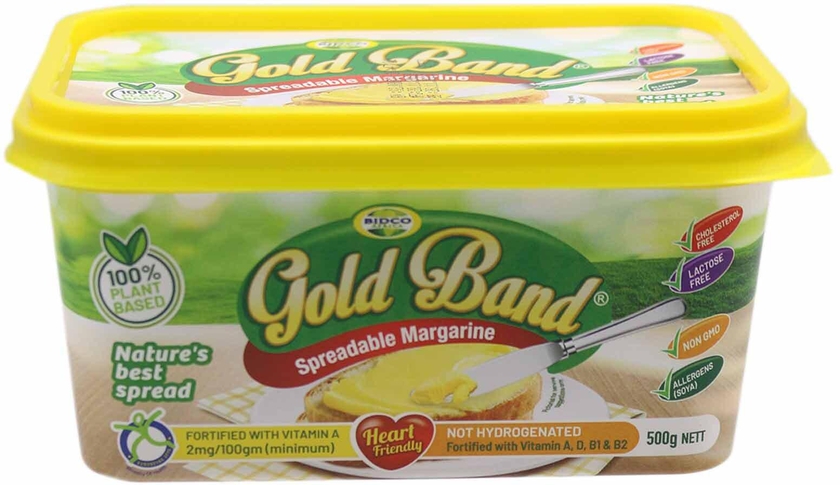 Gold Band Band Margarine 500g