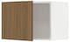 METOD Wall cabinet, white/Lerhyttan black stained, 60x40 cm - IKEA