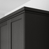 LERHYTTAN Deco strip, contoured edge - black stained 221 cm