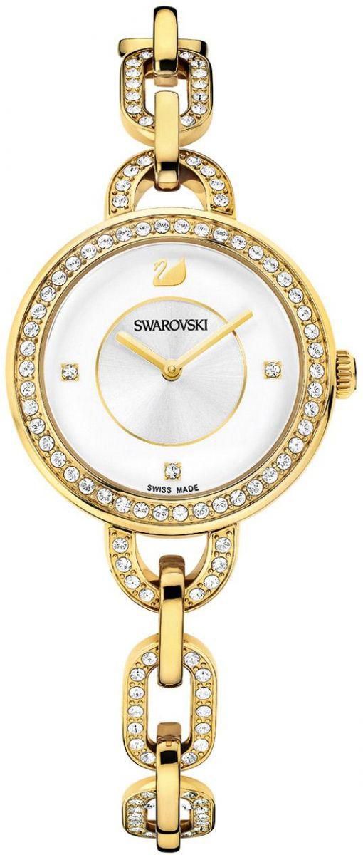 Swarovski Aila Watch for Women Gold Tone Bracelet, 1124151
